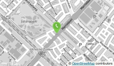 Bekijk kaart van Rietdekkersbedrijf Dickhoff  in Utrecht