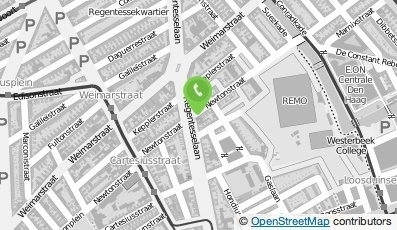 Bekijk kaart van Reparatiehuis ReVa Fietsen  in Den Haag