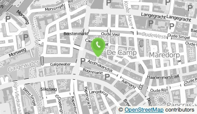 Bekijk kaart van OWN & CLUB in Leiden