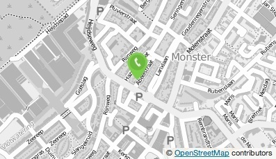 Bekijk kaart van Schilders- en Onderhoudsbedrijf Hilgerson in Monster
