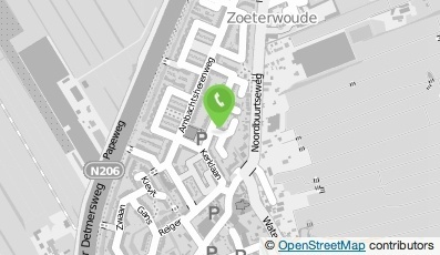 Bekijk kaart van Schoonheidssalon en Pedicure Patricia in Zoeterwoude