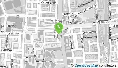 Bekijk kaart van JUST Riny in Alphen aan den Rijn