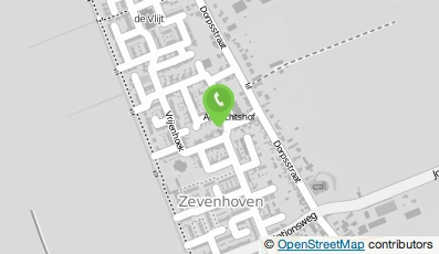 Bekijk kaart van Bas Könst Beheer B.V.  in Zevenhoven