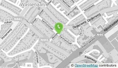 Bekijk kaart van EVE D&D  in Wassenaar