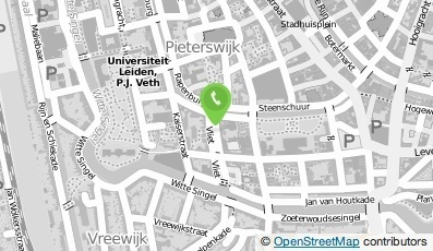 Bekijk kaart van Van der Linden's Drukkerij & Repro B.V. in Leiden