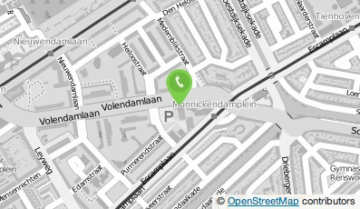 Bekijk kaart van van Benthem onderhoud service  in Den Haag