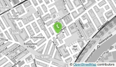 Bekijk kaart van Nadour Loonbedrijf  in Den Haag