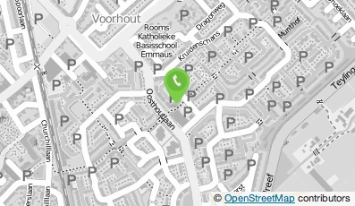 Bekijk kaart van Tandartspraktijk J.H. Oort in Voorhout