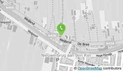 Bekijk kaart van Firma H. & M.L. van der Wind Dairy Farm in Nieuwerbrug aan den Rijn