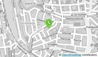 Bekijk kaart van Dela Kienle-Temperanza in Leiden