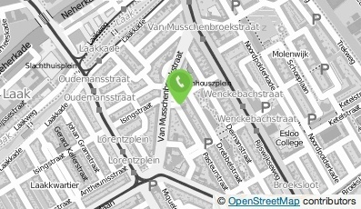 Bekijk kaart van Dierenartsenpraktijk Laakkwartier in Den Haag