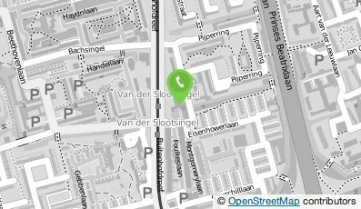 Bekijk kaart van Verloskundigen Praktijk 'de Vijverhof' in Delft