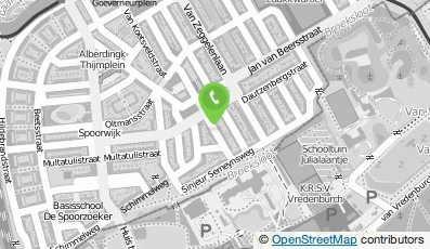 Bekijk kaart van Gastouderopvang Zoete Verblijf in Den Haag