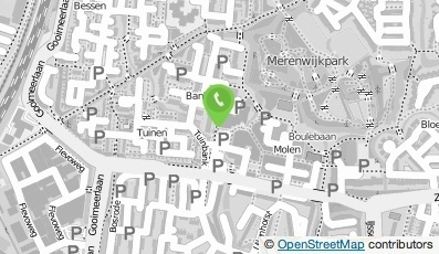 Bekijk kaart van Verloskundigenpraktijk Merenwijk e.o. in Leiden