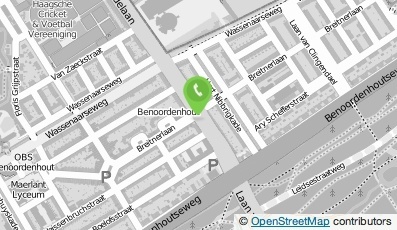 Bekijk kaart van Dierenartsenpraktijk Wiersma/ Oomen in Den Haag