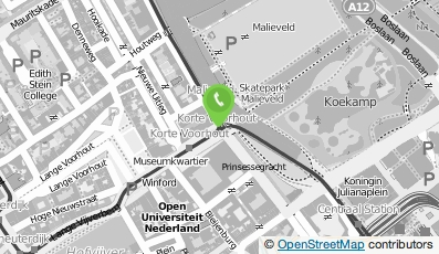 Bekijk kaart van Studio Intussen in Den Haag