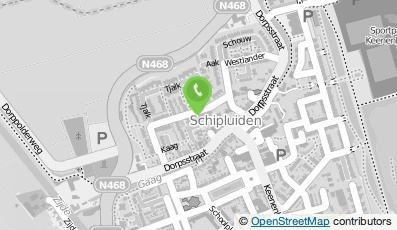 Bekijk kaart van Kapper Corry  in Schipluiden