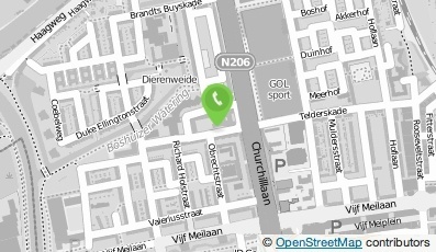 Bekijk kaart van Centrum voor Fysiotherapie Leiden in Leiden