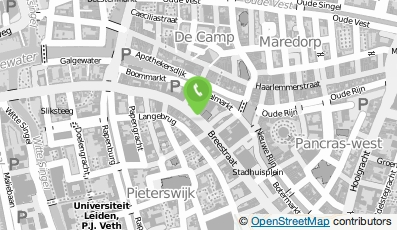Bekijk kaart van Mondzorg Breestraat in Leiden