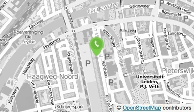Bekijk kaart van Dierenartsenpraktijk de Keerhoeve in Leiden