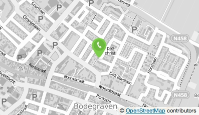 Bekijk kaart van Van Amelsfort Hospitality Groep B.V. in Bodegraven