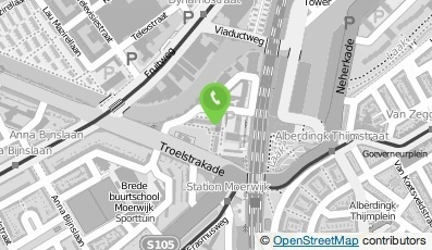 Bekijk kaart van Mia Westerhof Teken-/Schilder Centrum (MTC) in Den Haag