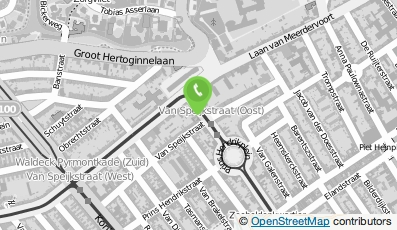 Bekijk kaart van Eyescream Wolterinck in Den Haag