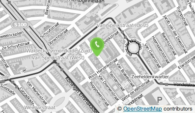 Bekijk kaart van Onderhoudsbedrijf Bonneville in Den Haag