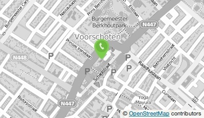 Bekijk kaart van Tandheelkundig Centrum Julianalaan in Voorschoten