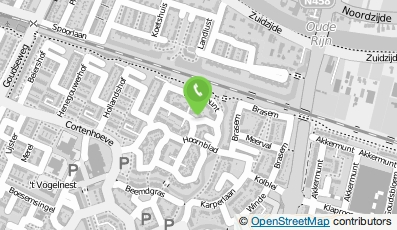 Bekijk kaart van Petergoedhart.com in Bodegraven