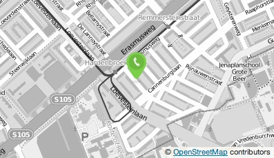 Bekijk kaart van Taxibedrijf Afenich in Den Haag