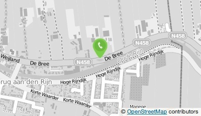 Bekijk kaart van Maatschap van Donk-van der Stoel in Nieuwerbrug aan den Rijn