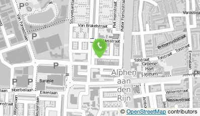 Bekijk kaart van Papillon Tuinen in Alphen aan den Rijn
