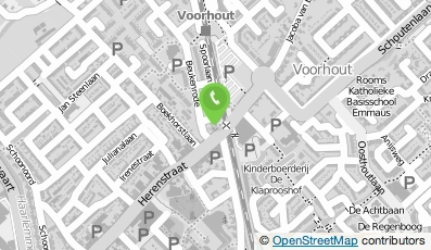 Bekijk kaart van L.A. Prins & Zonen B.V. in Voorhout