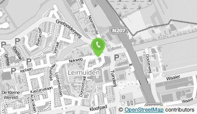 Bekijk kaart van Café 't Wapen van Leimuiden in Leimuiden