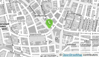 Bekijk kaart van Bert Schrier Herenmode in Leiden