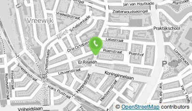 Bekijk kaart van H&B Tweewielers in Leiden