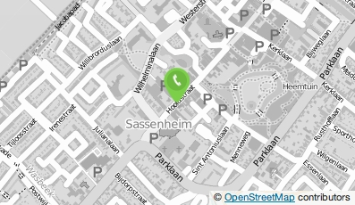 Bekijk kaart van Wielinga Juweliers in Sassenheim
