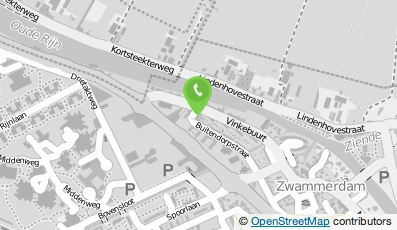 Bekijk kaart van Garage Van der Hee B.V. in Zwammerdam