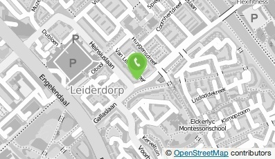 Bekijk kaart van Bureau Hillenaar B.V. in Leiderdorp