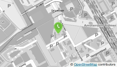 Bekijk kaart van Hulshoff Design Center in Amsterdam