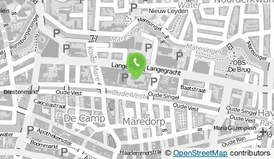 Bekijk kaart van Café 'De Bonte Koe'  in Leiden