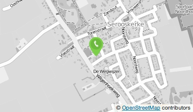 Bekijk kaart van 't Vakansie'uus in Serooskerke Walcheren
