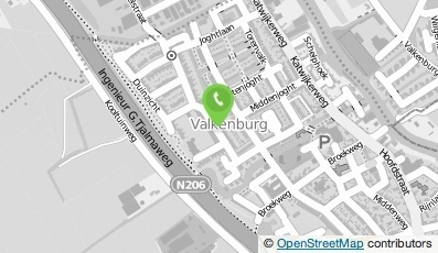 Bekijk kaart van V.O.F. J.H. van der Meij  in Valkenburg (Zuid-Holland)