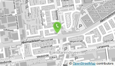 Bekijk kaart van Café Hogenboom in Roelofarendsveen