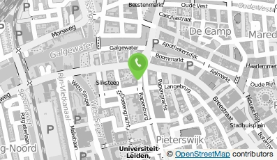 Bekijk kaart van Hotei in Leiden