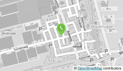 Bekijk kaart van Aannemingsbedrijf Wout van 't Veer in Woubrugge