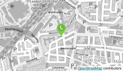 Bekijk kaart van Boekhandel 'De Verre Volken'  in Leiden