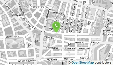 Bekijk kaart van V.O.F. Kantoorboekhandel Elve in Leiden