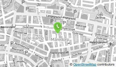Bekijk kaart van Coffeeshop Relaxed in Leiden
